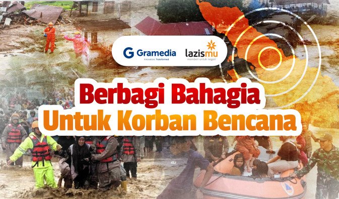 Peduli Bencana Sumatera Lazismu dan Gramedia